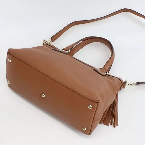 Gucci Soho Bag Leather Brown Tote Bag 2way Shoulder Bag - Picture 2 of 5